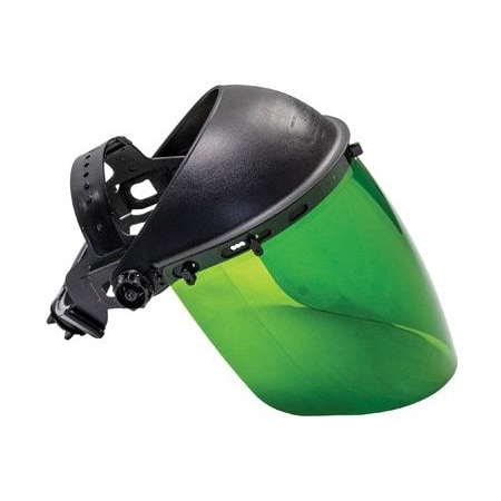 Sas Safety FACE SHIELD-DARK GREEN DELUXE SA5147